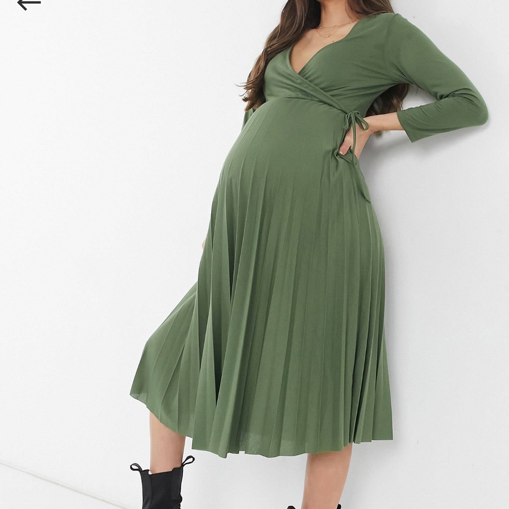 Green Maternity Dress